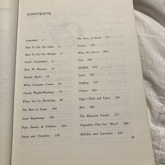 Vintage 1963 The Good Housekeeping Cookbook By Dorothy B. Marsh - Picture 7 of 16